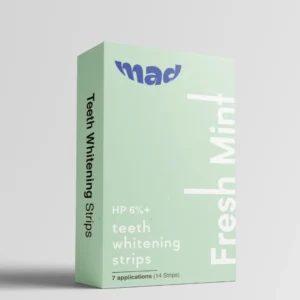 MAD Dental Pro White Strips – 6% HP Advanced Whitening